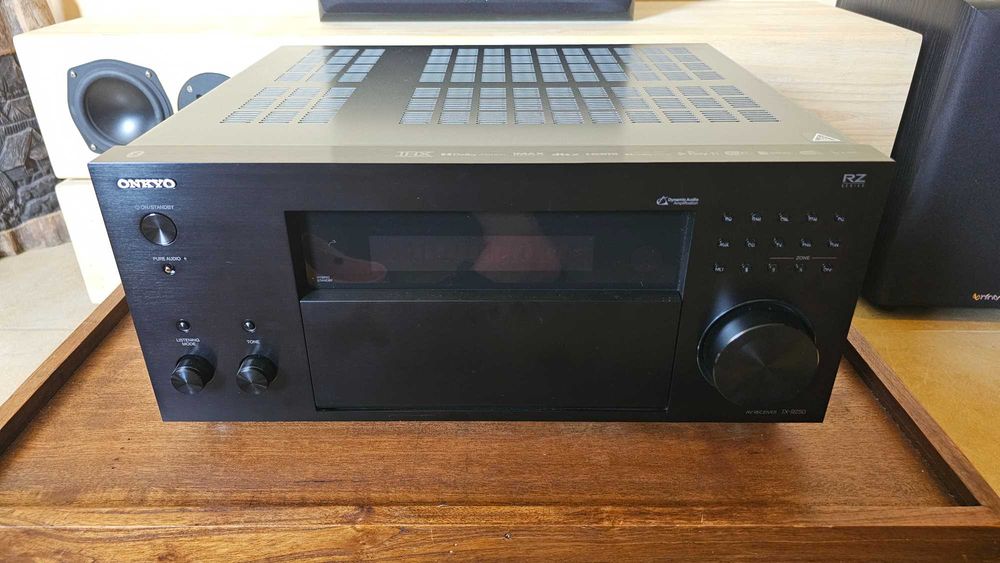 Amplituner Onkyo TX-RZ50 9.2 THX, Dirac Live Full Bandwidth, DAB+, komplet z pudełkiem