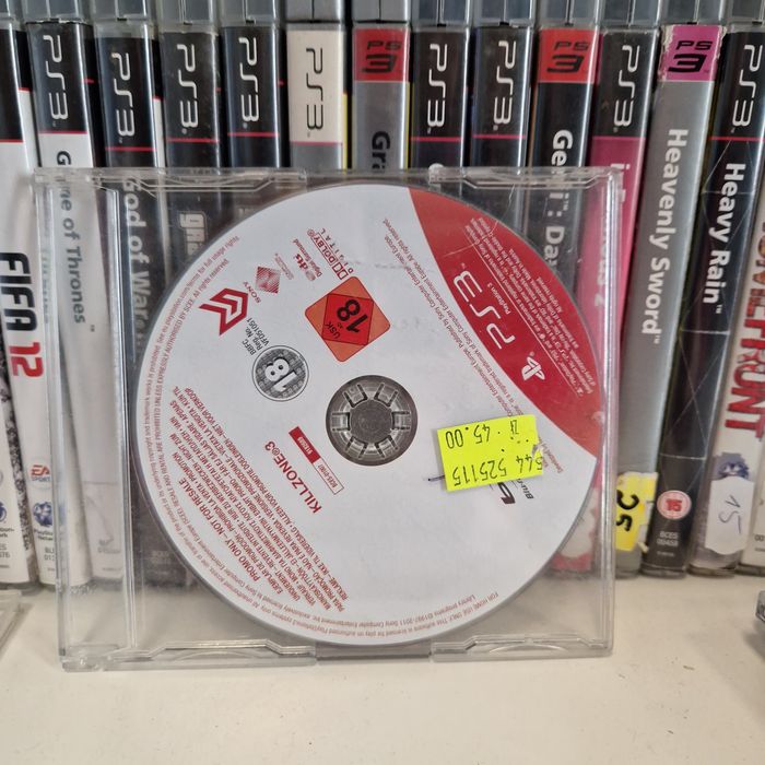 Killzone 3 promo ps3 PlayStation 3