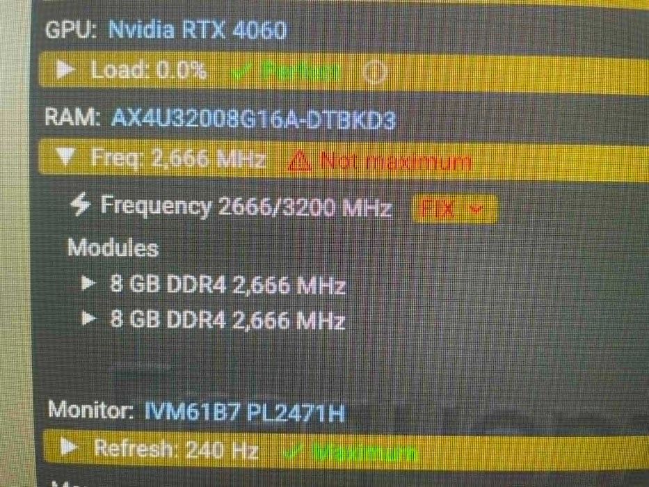 Komputer Gamingowy RTX 4060 / i5 / 16GB RAM / SSD – Kraków