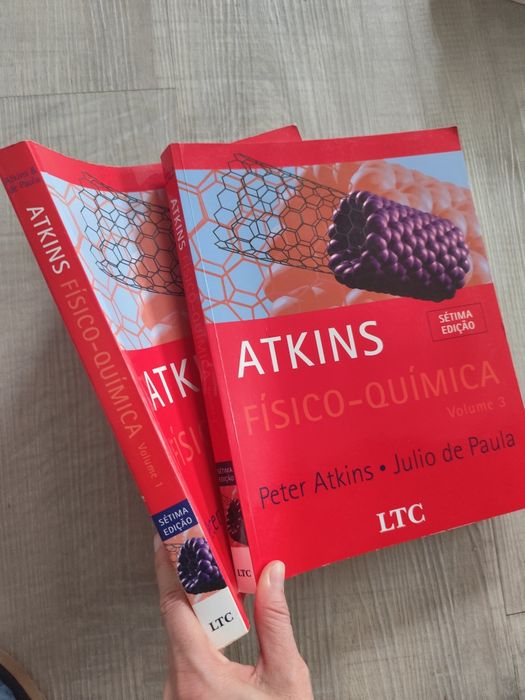 Livro Atkins Físico-química Volume 1 e Volume 3