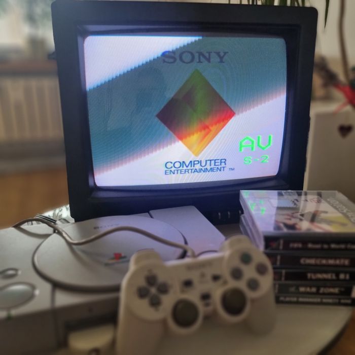 Zestaw Sony Playstation 1 Ps1 + pad I gry Warszawa Bemowo • OLX.pl