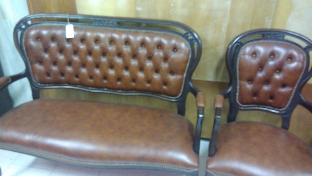 Conjunto sofás Vintage NOVOS