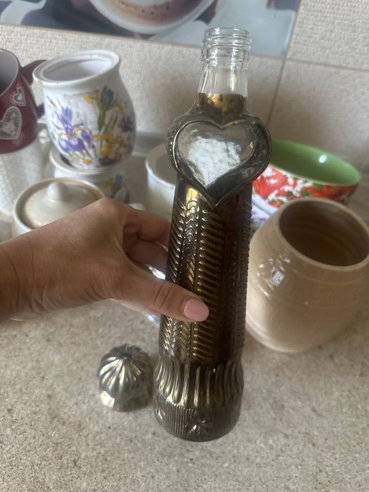 Лот чайник, сахарниця, вазочка
