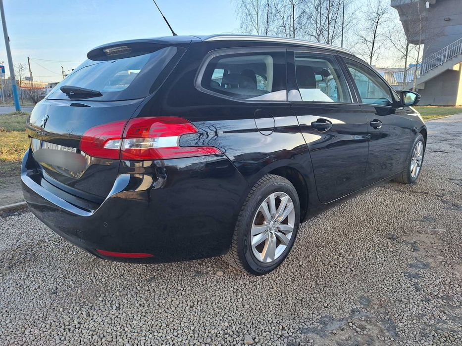 Peugeot308,śliczny,bezwyp.salon PL,stan bdb,oryg. przeb.1.6eHDI 120 KM