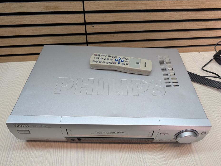 PHILIPS VR 705 #Magnetowid VHS # 6HD #Turbo Drive #Hi-Fi Stereo #Pilot