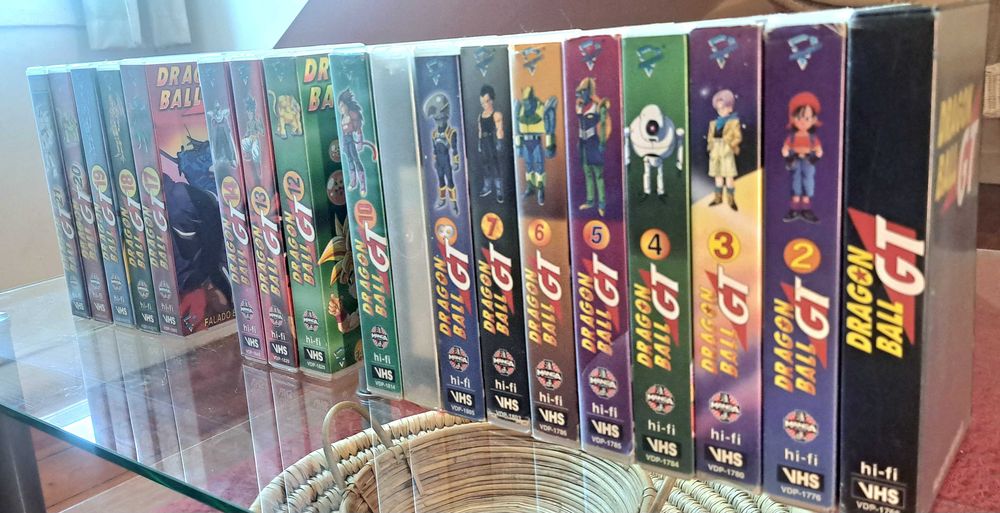 Pack Dragonball GT (DBGT PT-PT) - Coleção Cassetes Vídeo (VHS)
