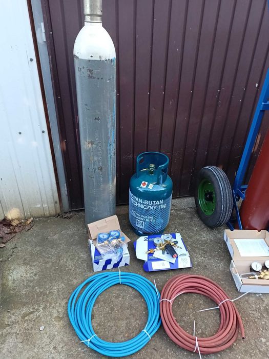 zestaw do ciecia i grzania propan - tlen