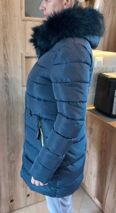 Damska kurtka zimowa L-XL jak nowa!