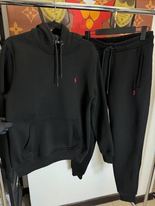 MEGA SALE -40%! Мужской спортивный костюм POLO Ralph Lauren флис зима