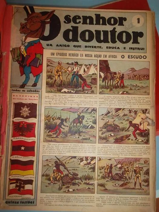 O SENHOR DOUTOR - Nº 1 a 260, primeiros cinco anos completos.