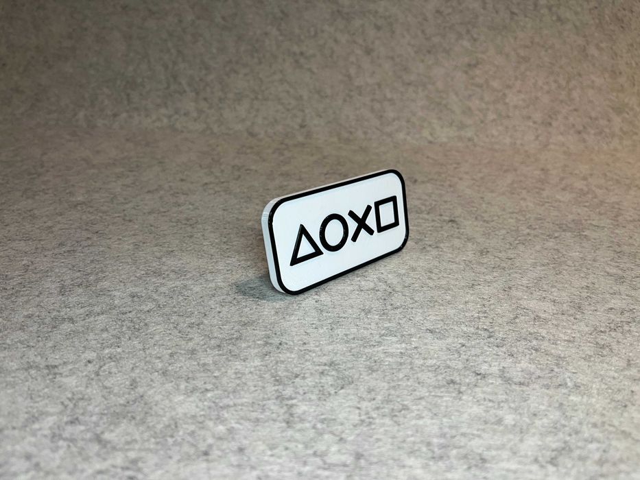 Stojak dekoracyjny PlayStation 5 symbole