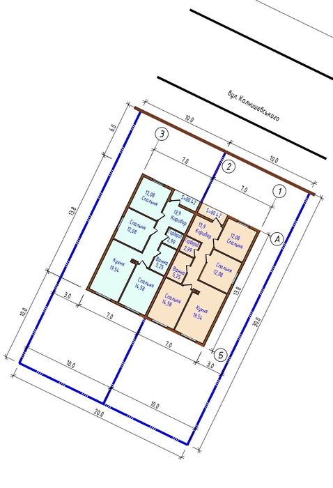 Дуплекс | Будинок у Бродах