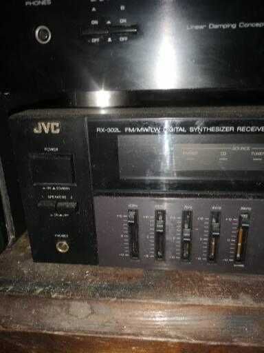 Amplituner Jvc-rx-302l,deck pioneer