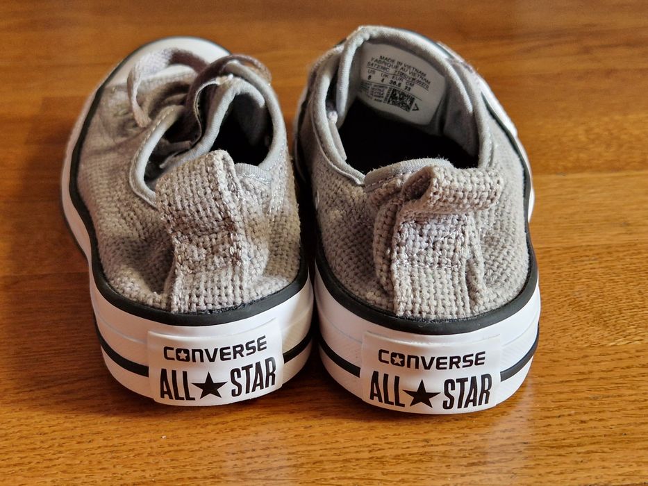 Converse szare 36 all star