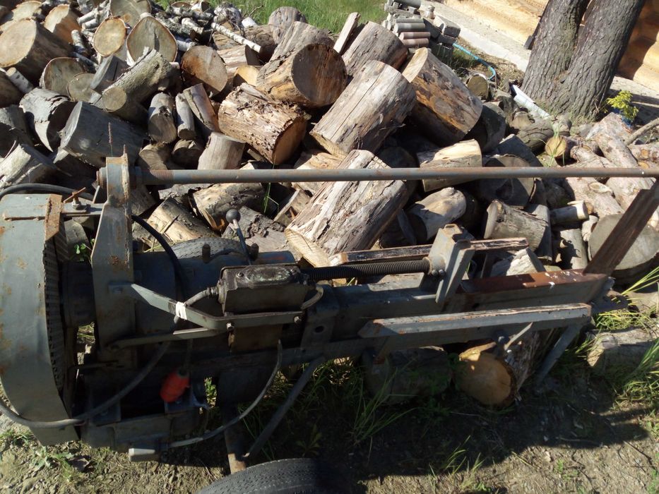 Łuparka do drewna, holzgas