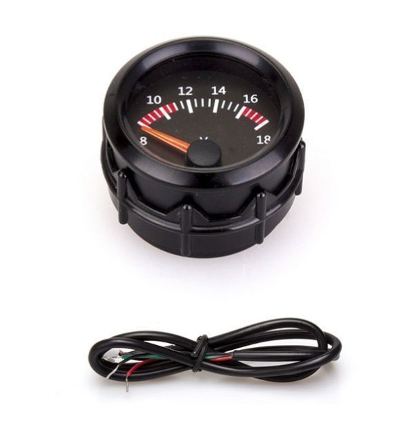 Manómetro Ponteiro 52mm - Voltímetro Bateria