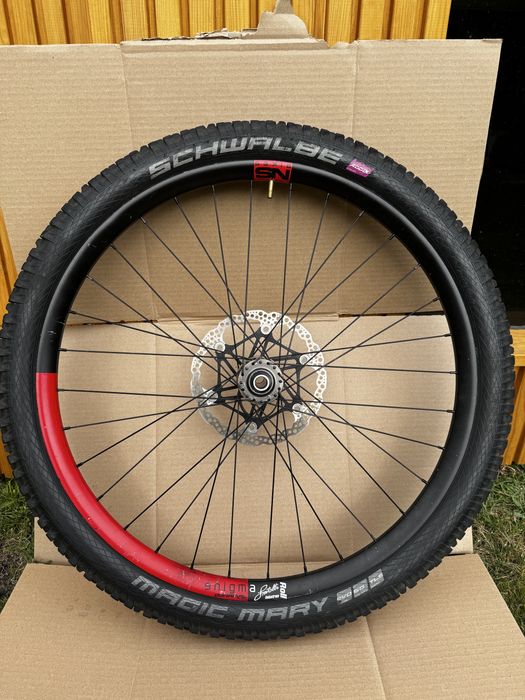 Koło przód 27,5 obręcz enigma + piasta Ns bikes rotatory 15x110 boost