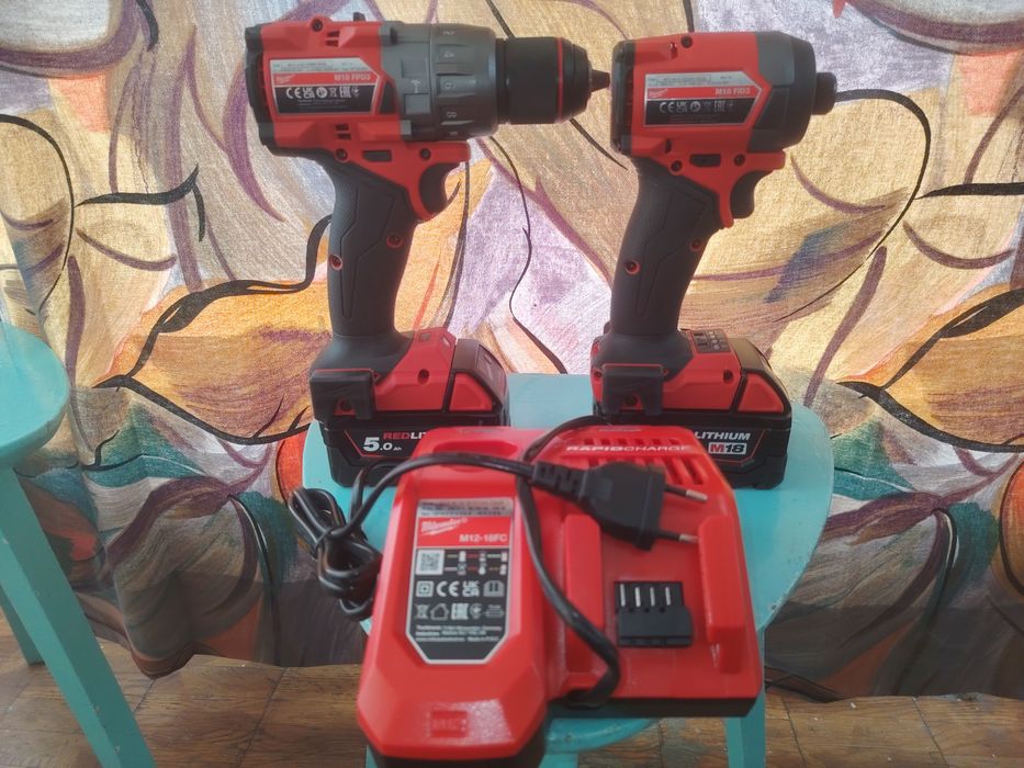 Milwaukee набір Європа. Все оригінал M18 FID - 3 та M18 Fpd-3.