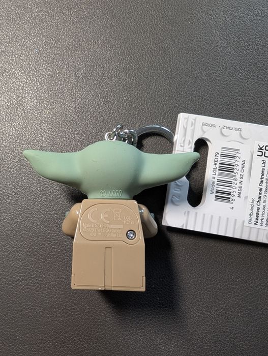 Oryginalny brelok Yoda LEGO - Star Wars