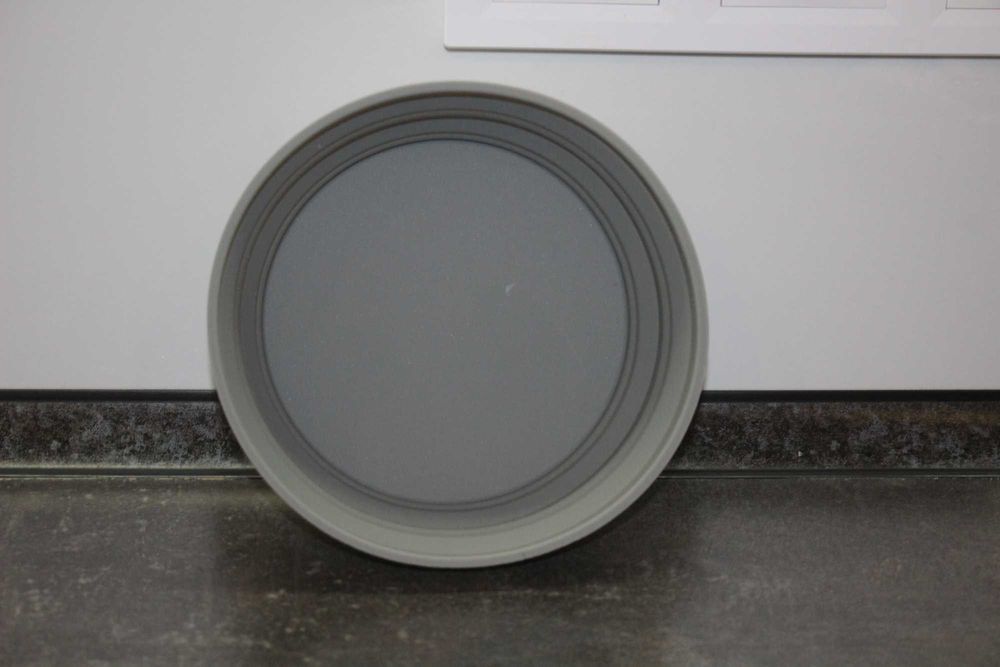 Силіконова складна миска тарілка туристична розкладна 680 мл УЦІНКА