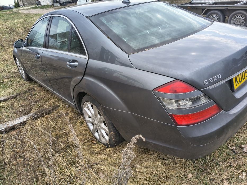 Karoseria Mercedes  S-class W221 C368 Szara Maska Zderzak Błotnik Wysy