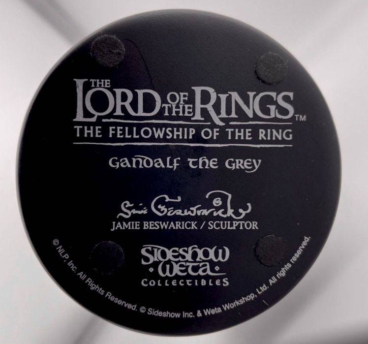 Senhor dos Anéis Lord of the Rings Gandalf Sideshow Weta
