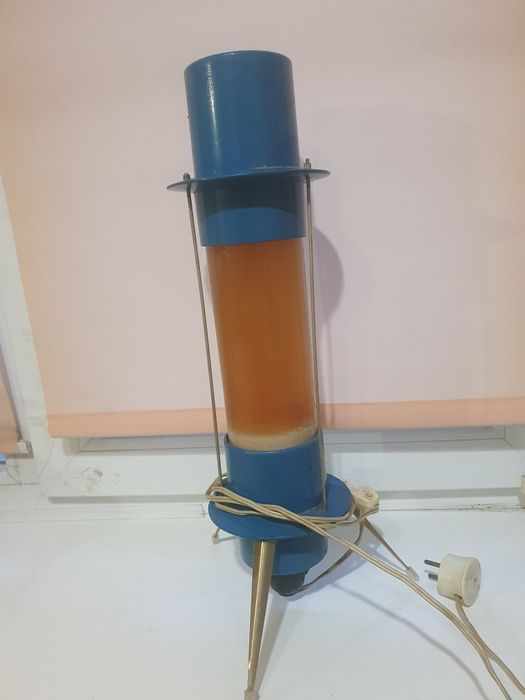 Лампа лава радуга светильник раритет  старовиная лампа