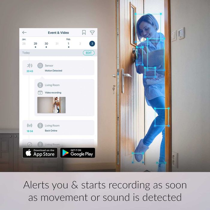 Camera Vigilância wifi D-Link DCS-6500LH