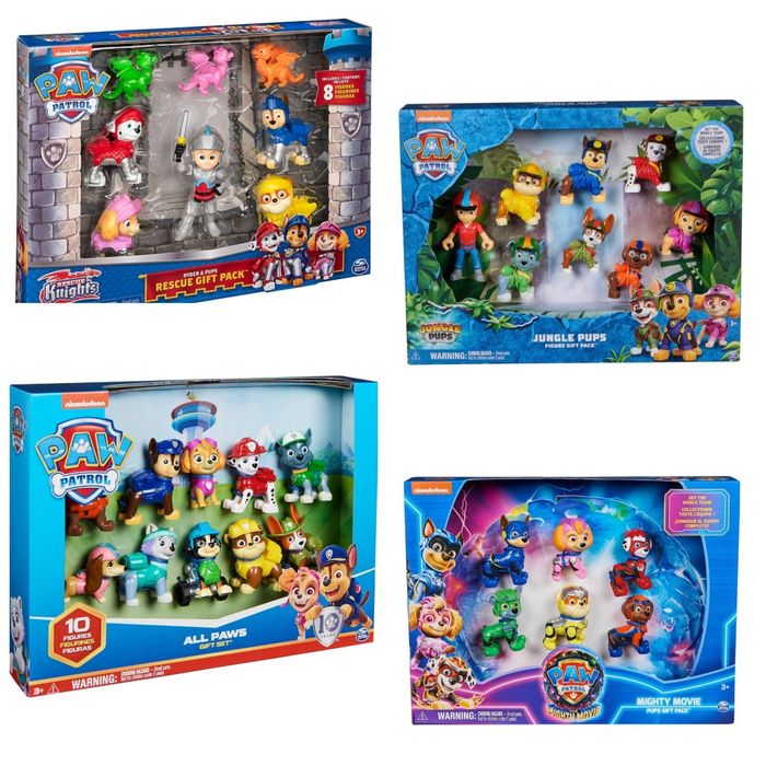 Набір paw patrol mighty movie jungle pups щенячий патруль rescue