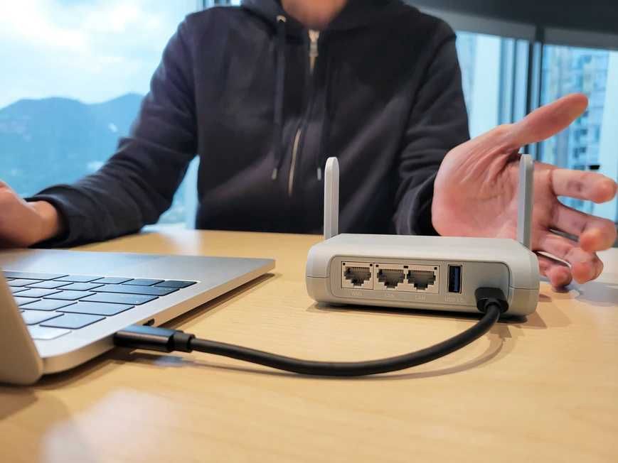 Тревел WiFi роутер gl-inet beryl AX gl-MT3000 TOR VPN Wireguard