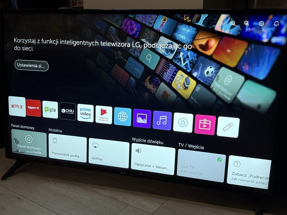 Telewizor LG 49 cali - Smart TV