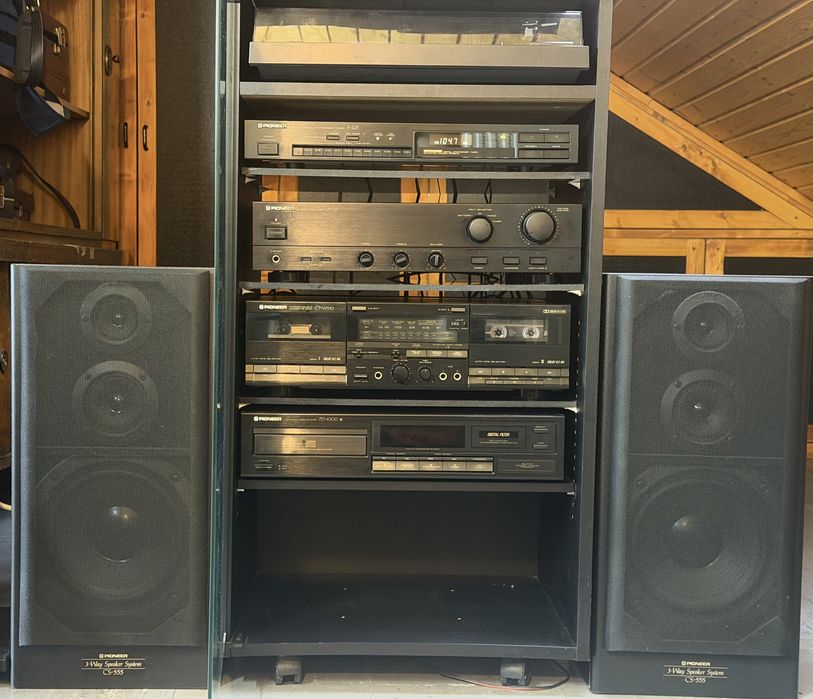 Вінтажна Hi-Fi система Pioneer  / програвач вінілу