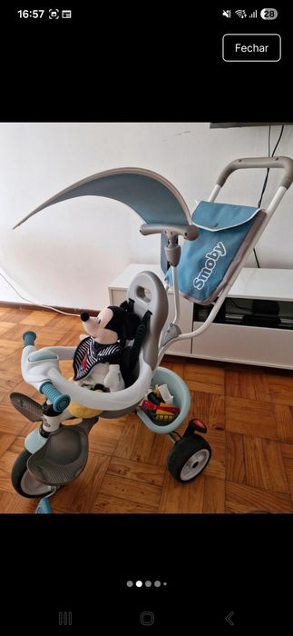Triciclo evolutivo baby balade plus smoby
