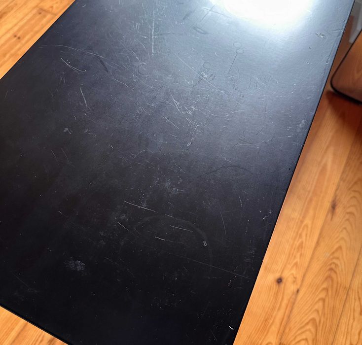 Aparador Preto metálico La redoute 0,90x0,35