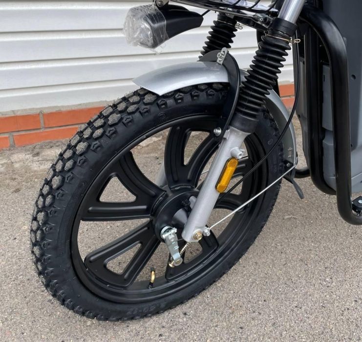 Електроскутер Двомісний Crosser E-Delta 800W (60V, 15Ah) - Сірий