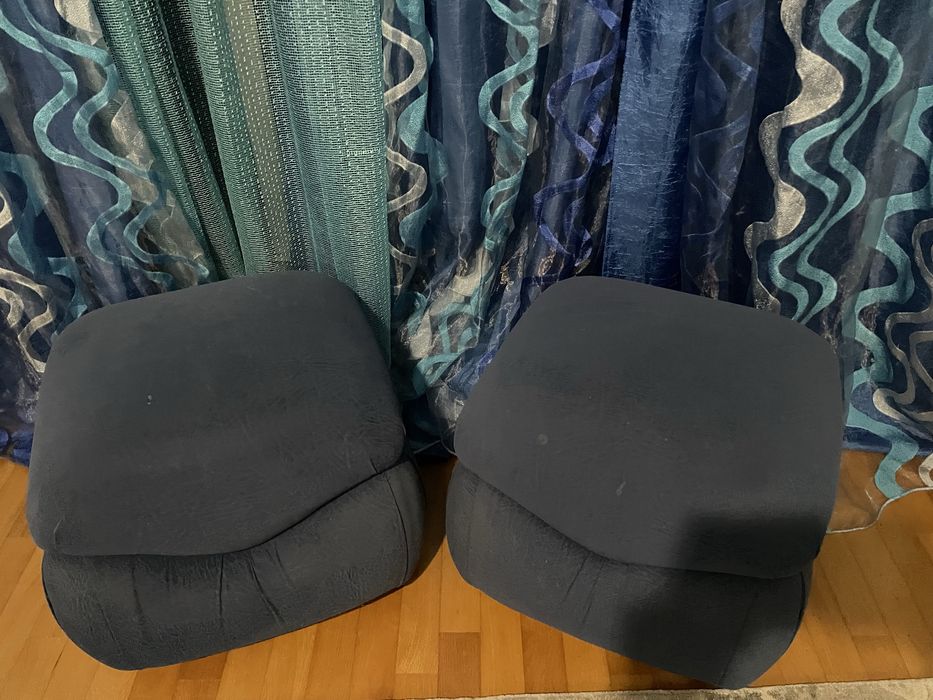 Conjunto sofa e cortinas