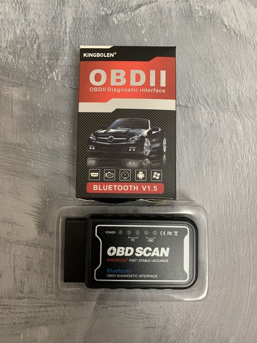 Автосканер OBD2 ELM 327 v1.5 Kingbolen BLUETOOTH