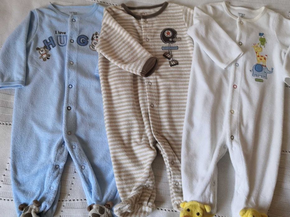 Carter's Body frotte chłopięce roz 68