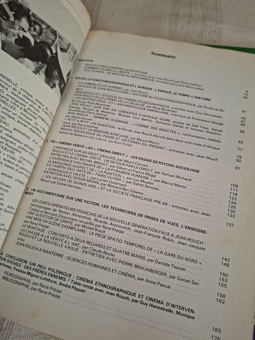 Livro sobre o cineasta Francês Jean Rouch