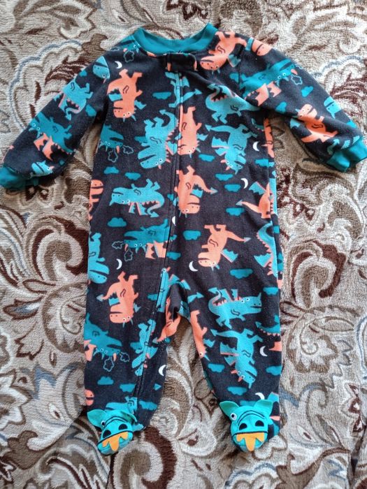 Продам флісовий чоловічок, ромпер 9 міс