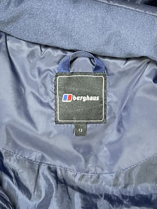 Berghause жилетка S размер стеганая синяя демисезонная