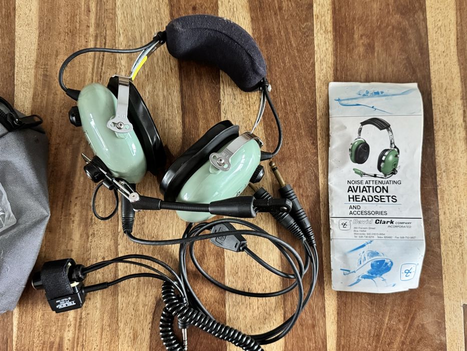 David Clark H10-60 + Telex PT-300 jak nowe