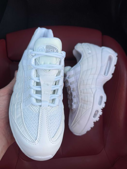 (ОПЛАТА ПІСЛЯ ОГЛЯДУ)Nike Air Max 95 Essential White Найк Аір Макс 95 Есеншиал Білі