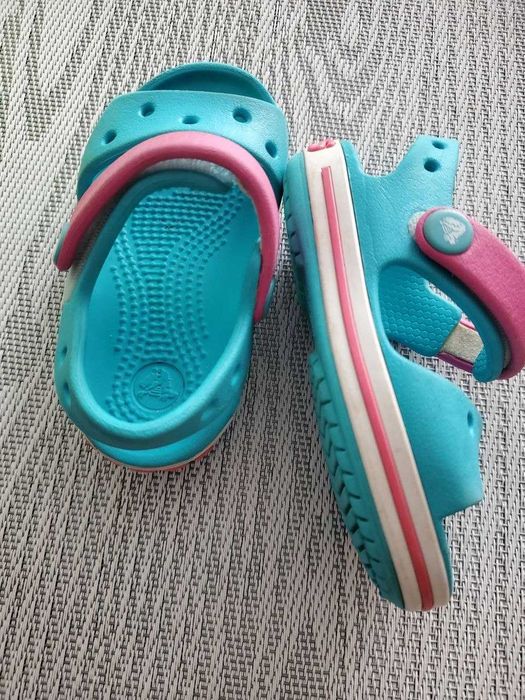 Босоніжки Crocs Crocband, C5, Digital Aqua, 22-23 б/в