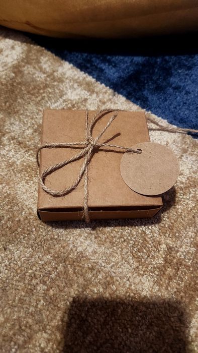 Joia homem aço com caixa