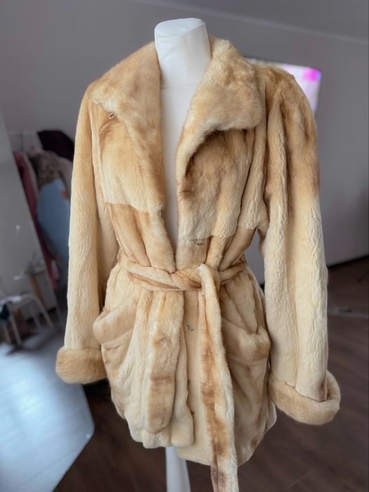 Норкова шуба MANZARI, натуральна норка