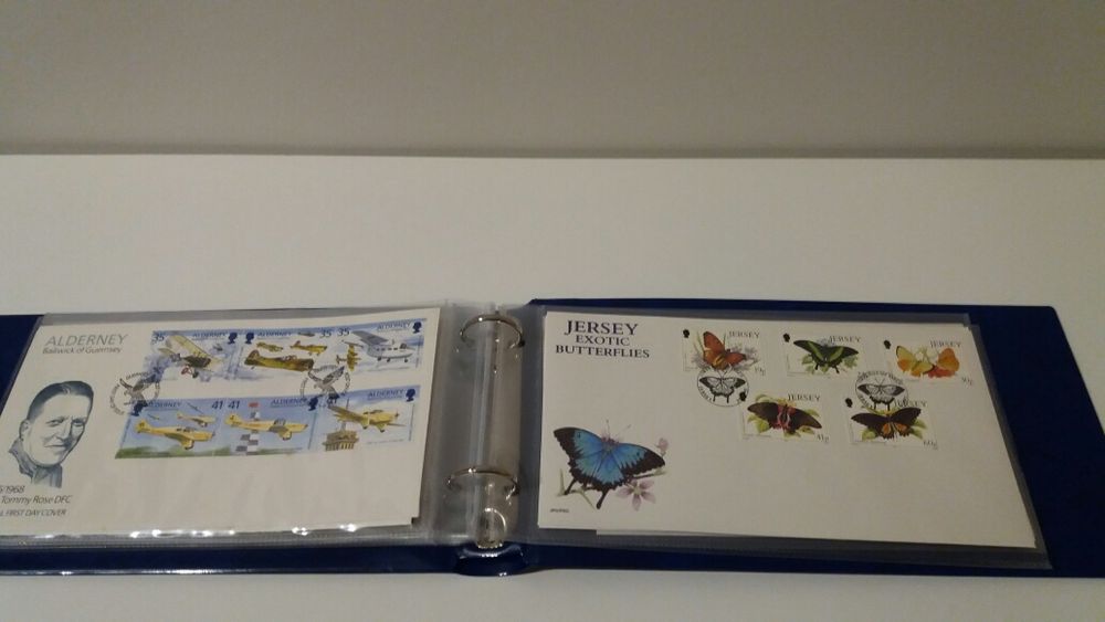 Coleção de selos Jersey