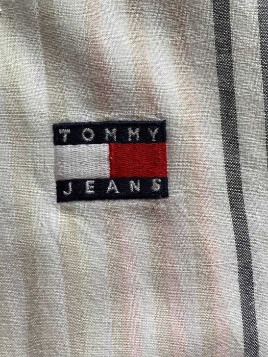 Tommy Hilfiger лляна теніска, сорочка поло, поло