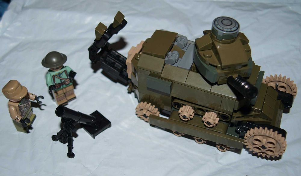 Lego Renault FT17 tanque WWI