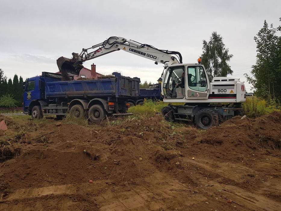 DARBUD roboty ziemne , koparko ładowarka ,wywrotka hds koparka Gorzòw